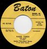 7-дюймовая пластинка NOBLE "THIN MAN" WATTS & HIS RHYTHM - Тяжёлые времена (Слякоть) / Midnite Fli 249 Baton Records 1957 US Блюз Б/У