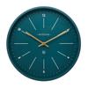 Interval Metal Wall Clock 32cm - Emerald