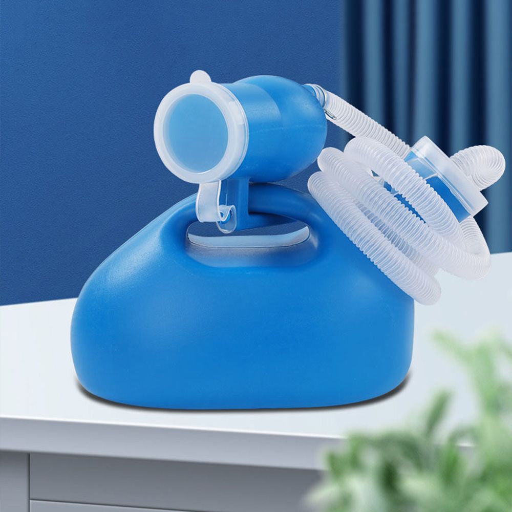 Писуар 2000 мл Горшок с крышкой Туалетное приспособление Бутылка Портативная бутылка для писсуара Дорожное хранилище мочи