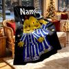 Custom Name Personalized Bananas in Pyjamas Print Blanket, Home Decor, Bedroom, Sofa, Camping, Couch, Gifts for Birthday Christmas