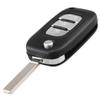 3 кнопки автомобильный брелок сменный флип-складной чехол подходит для Kangoo Renault Fluence Clio Megane Modus
