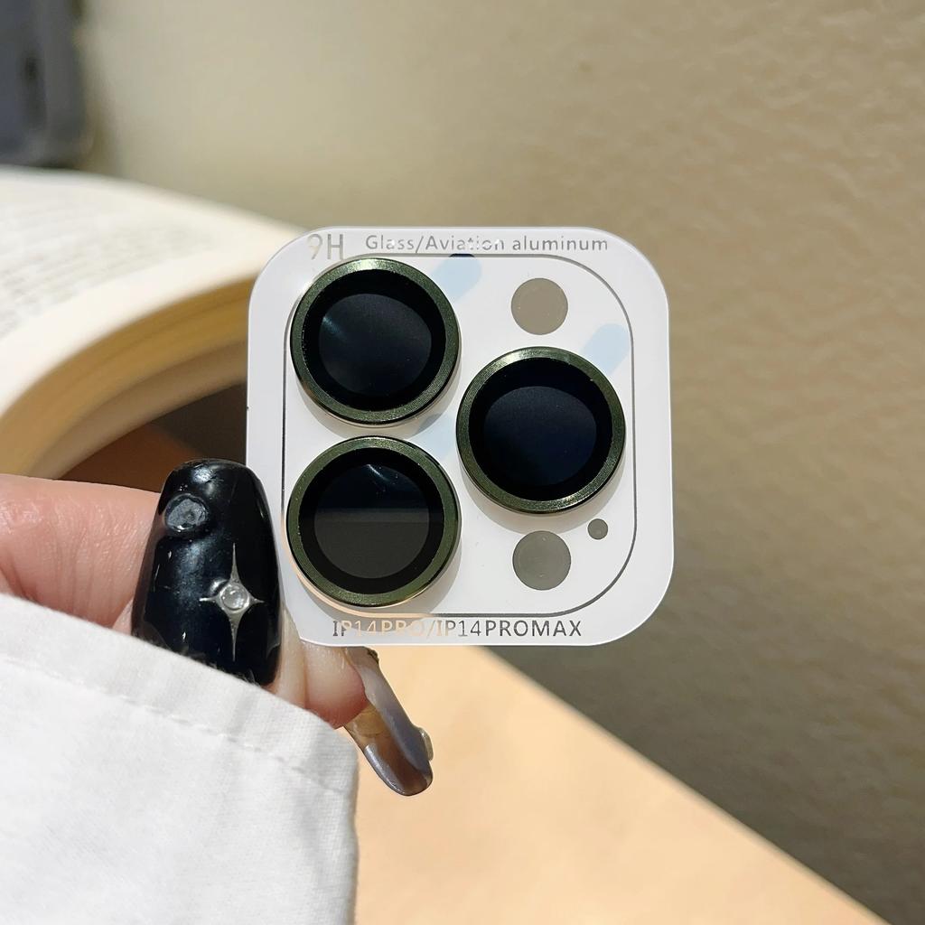 Полная защита объектива камеры для iPhone 14 Plus 11 15 Pro Max 12 Mini, закаленное стекло, металлическая защитная пленка для объектива, задняя крышка