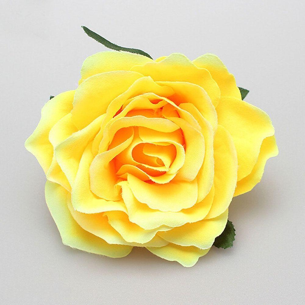 Accessories Bridesmaid Women Rose Flower Hairpin Brooch Hair Clip Wedding