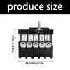 Plastic Metal Fuses Block for Select Model High Impact Resistant Construction Replace 956-601 68089468AA