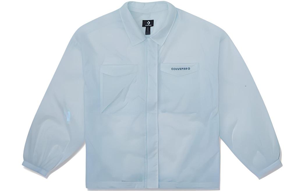 Converse Jacquemus 21осень Укороченный Пальто Женский Синий 10024775-A03