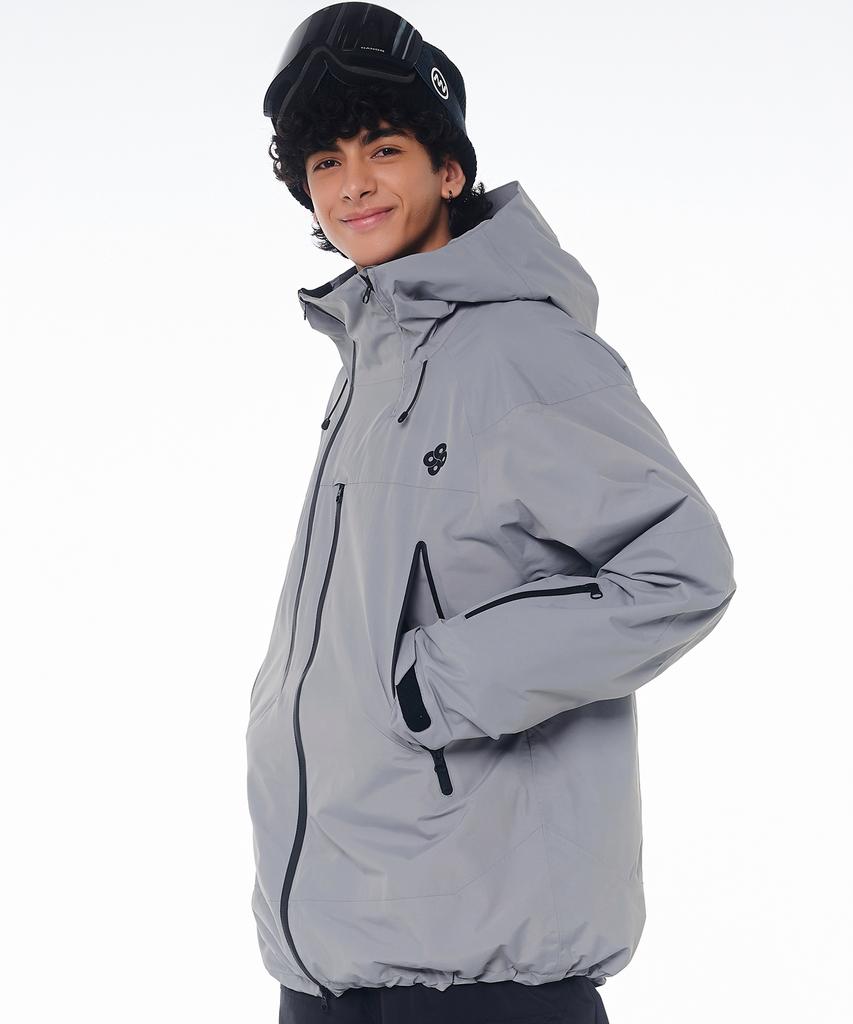 Куртка-анорак для кук 2425 Ricca Snowboard Серая Унисекс