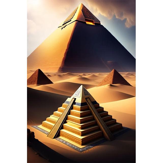 Египетская Пирамида Храм Сфинкс Принты Постер Холст HD Живопись Современное Настенное Искусство Картины Для Гостиной Спальни Украшение Дома