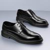 Весенние кожаные туфли мужские деловые повседневные мужские британские туфли для пригородных поездок свадебные туфли для жениха
