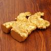Metal Zodiac Yuan Baoji, Home Study Table Ornament Auspicious Imitation Copper, Ingot Lucky Chicken