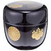 Nakatani Brothers Company Yamanaka Lacquerware 2.2cm Natsume (with Inner Lid) Black Kodaiji Maki-e 33-4805 -