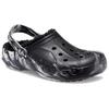 Crocs Ева Удобные Теплые Клоги с Мраморным Узором Унисекс Клоги Черный Белый 208333-0C4