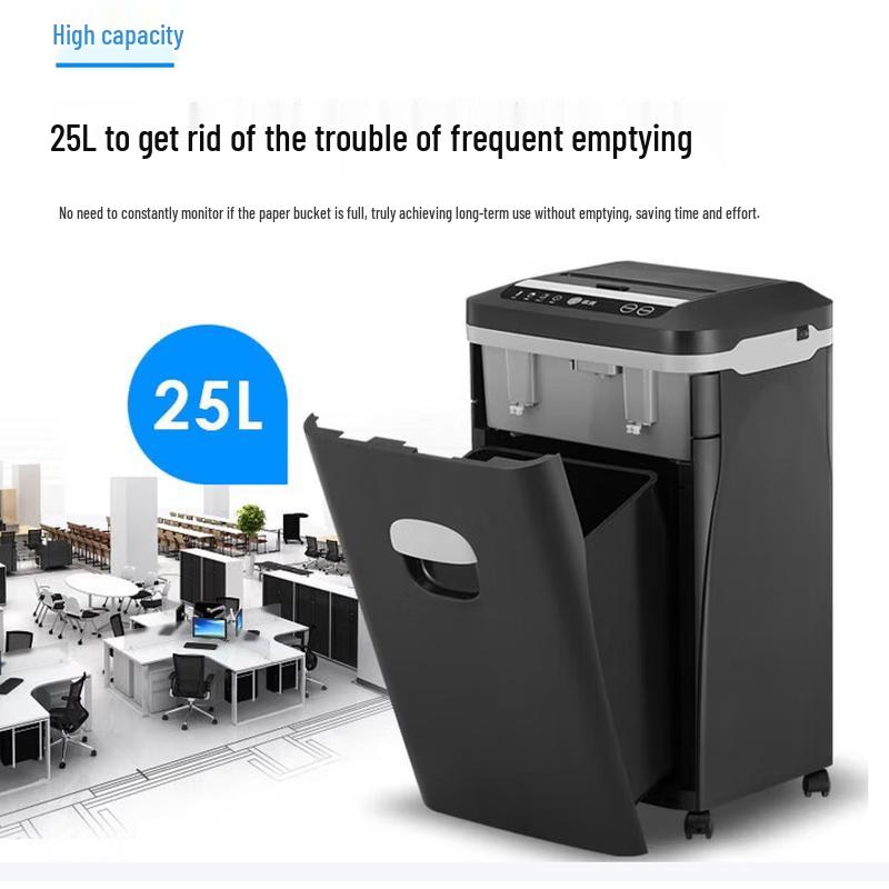 GEPAD Commercial Auto-Feed 5-Level Security Paper Shredder CN plug (adapter included)