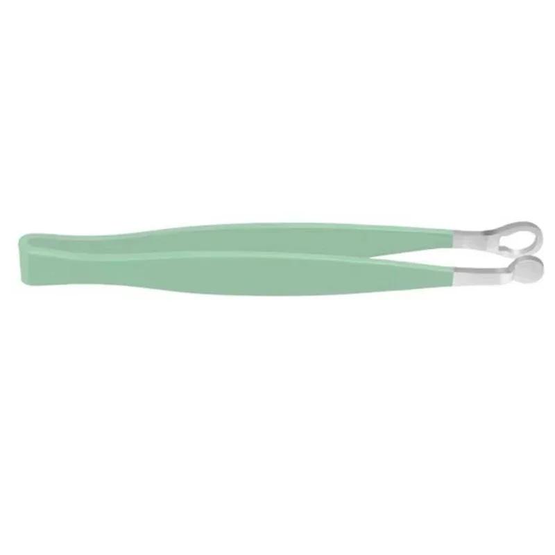 1Pcs Nose Hair Trimming Tweezers Stainless Steel Eyebrow Nose Hair Cut Manicure Facial Trimming Makeup Scissors Trimmer