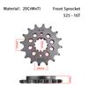 Цепь 525 16/42/44/45 T 16T Передняя 42T/44T/45T Задняя звезда Для HONDA XRV750 Africa Twin RD04 1990-1992 XRV 750 RD07 1993-2003