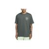 ACG Series Letter Print Comfortable Loose Short Sleeve T-Shirt Men Tops Vintage-Green FV3490-338