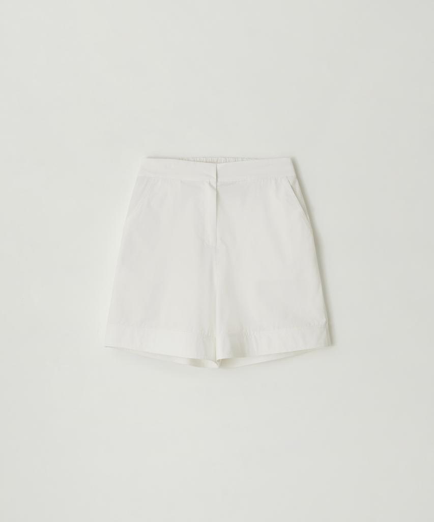 BUT'TON Stitch Banding Shorts (Ivory)