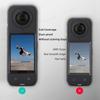Защитная пленка для экрана Insta360 X5 Изогнутая композитная пленка для Insta360 X4 Защитная пленка для экрана Аксессуары для камеры (Не стекло)