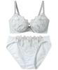 Bra and Panty Set for a Naturally Fuller Bust Panty Top and Bottom Set Bra BCC231 GY B65 Amphi/Wacoal [Bra & Set]