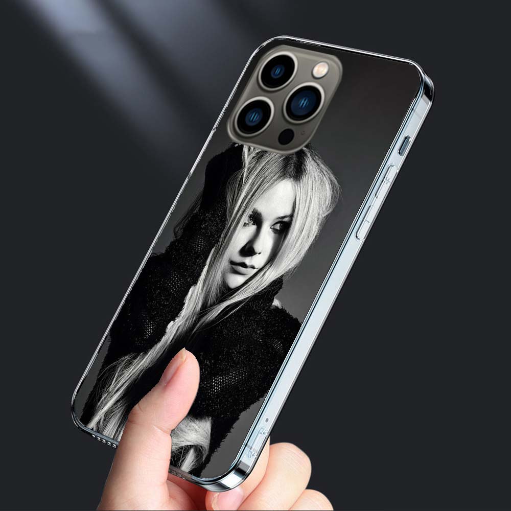 Чехол для телефона с Аврил Лавин Для iPhone 16E 15 Pro 14 Plus 17E 16 17 Pro Max Air 11 12 13 Mini Ударопрочный Capa Милый Чехол