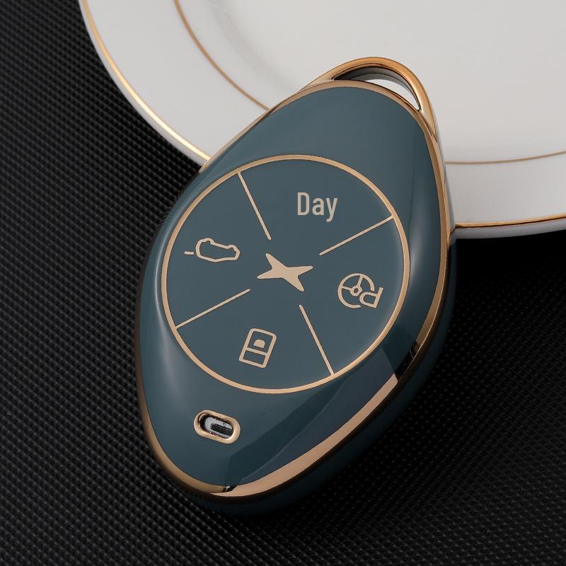 Золотой чехол для ключа из ТПУ Xpeng P7 для G3/G3i/520i Smart Edition Remote