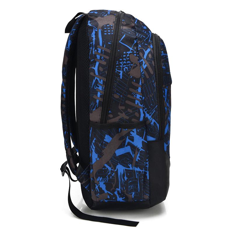 3PCS Camouflage Print Backpack Set School Bag for Teen Boys and College Students with USB Port