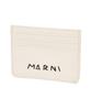 Marni MENDING Мужской картхолдер, СЛОНОВАЯ КОСТЬ, PFMI0104U0P6533 [Б/у]