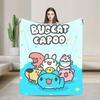 Теплое Мягкое   Путешествие на самолете Bugcat Capoos Милое Флисовое Одеяло-накидка Фланелевое Покрывало Для Дивана Кровати Модное Покрывало для Дивана-кровати