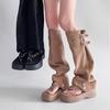 Fashion Roman Summer Clip Toe Sandals Fashion Trend Platform Flats Trouser Legs Boots Casual Dress Street Style Shoes Sandalias De Mujer