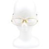 Cartier Glasses Trinity Bordeaux gold mens Used