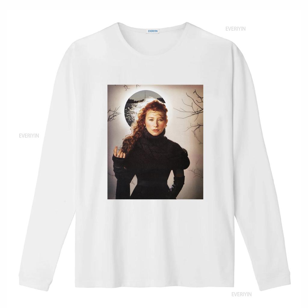 Tori Amos T Shirt vintage Washed Slightly Casual Top For Everyday Wear graphic Unisex Comfortable fashion designer clothes