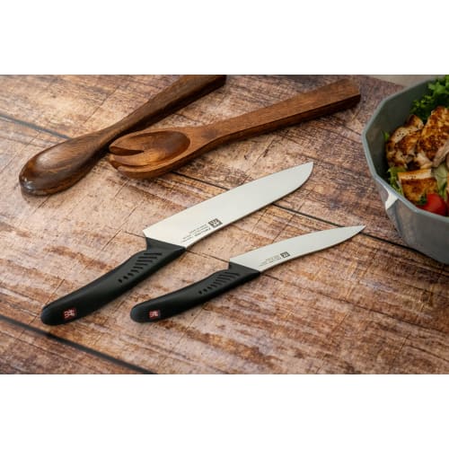 Zwilling Twin Fin L Multi-Purpose Knife, 140mm, Made In Japan, Stainless Steel, Santoku Knife, Dishwasher Safe, Made In Seki City, Gifu Prefecture [Of