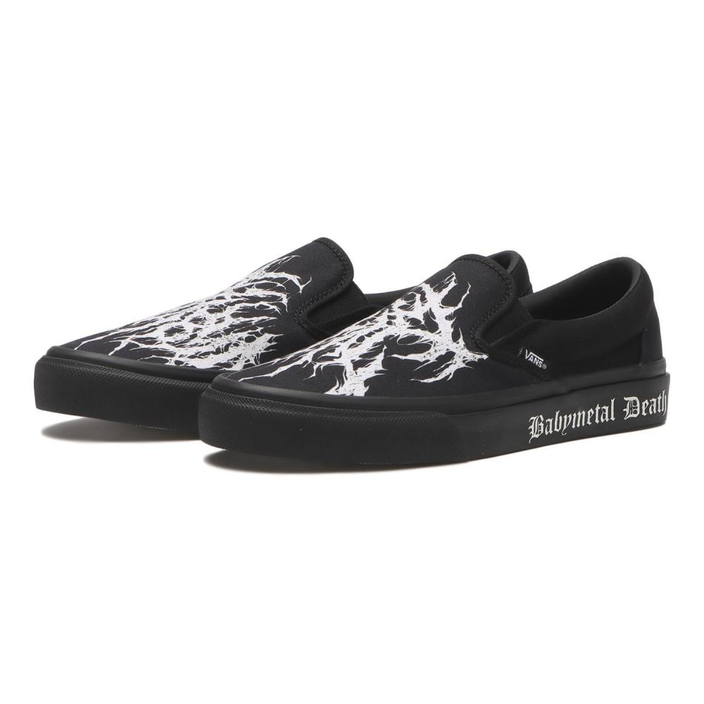 Vans Слипоны унисекс черные белые V98cf