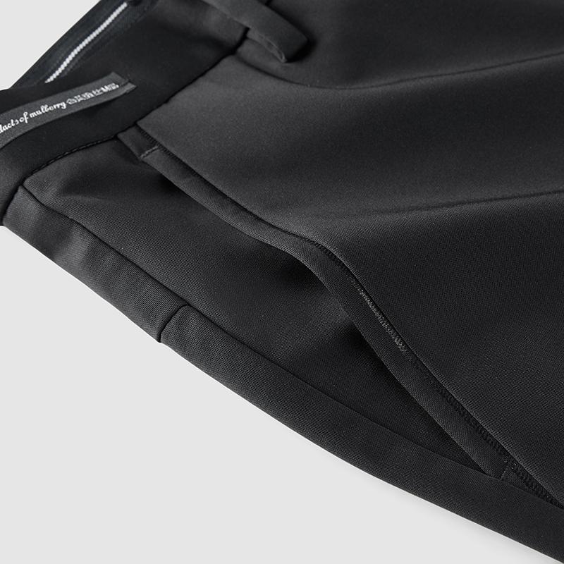 Cotton silk elastic casual pants for spring and summer, new daily commuting pants for men