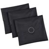 3x Sandbag Weight Bag Umbrella Base Black 18"x19" Heavy Duty Flags Sand for Fishing Chair