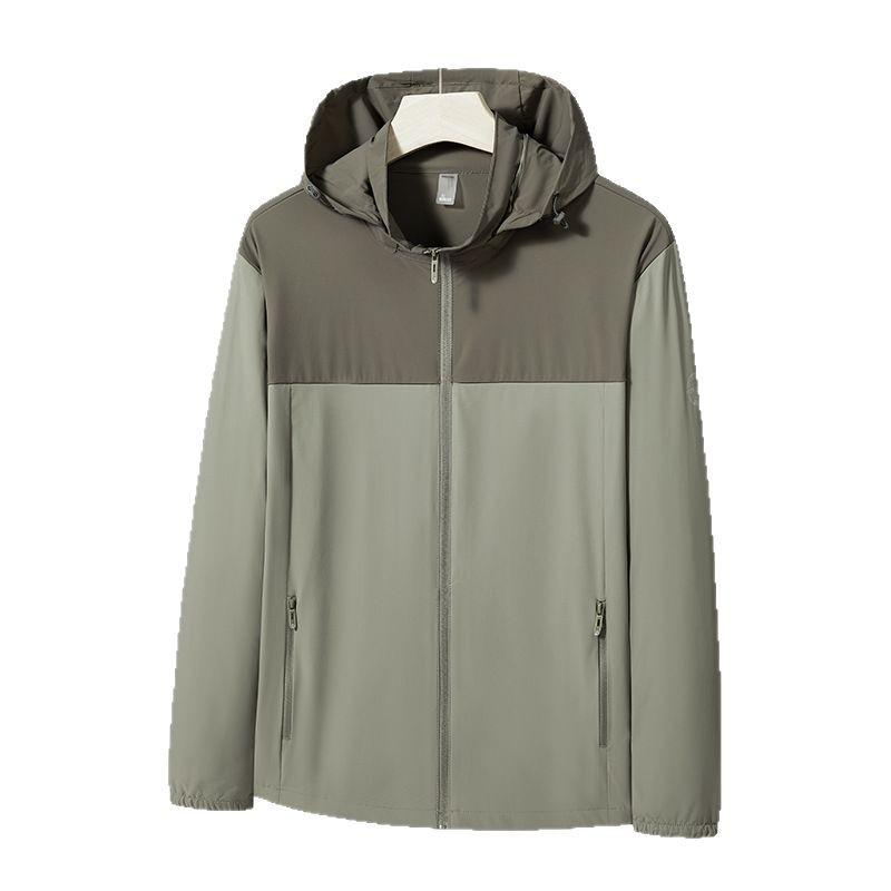 Летняя легкая куртка из ледяного шелка с защитой от УФ-лучей для мужчин и женщин