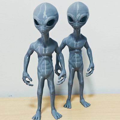 3D Модель Инопланетянина Отличный Подарок на Хэллоуин или в Стиле Научной Фантастики Уникальные Креативные Коллекционные Фигурки Модели Аниме Домашний Декор Настольные Украшения Подарки