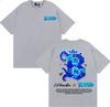 Rapper Blessd El Bendito Logo Graphic T Shirts Unisexs Clothing Harajuku Retro Short Sleeve Tshirt Summer Tops Streetwear T Shirt