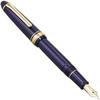 Sailor Profit Light Fountain Pen GT Shining Blue Medium Fine Nib 11-1038-340 with Converter
