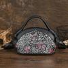 Women's Handbag Genuine Leather Vintage Handmade Embossed Versatile Large Capacity Shoulder Bags