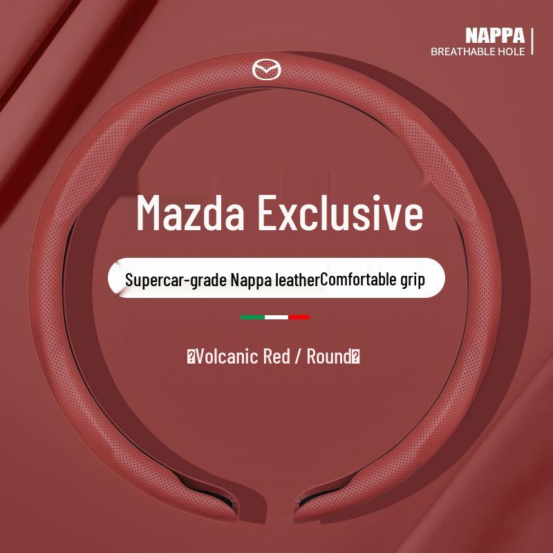 Чехол на руль Mazda: Дышащий тонкий крой для MA 3/6, Ruiyi, Atezza, CX5, CX4, CX7