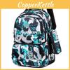 Large Printed Backpack Capacity Wear Resistant Schoolbag Student