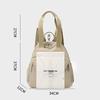 Portable Multicolor Versatile Backpack Large Capacity Lightweight Tote Bag Waterproof Nylon Luggage Bag Women's Style