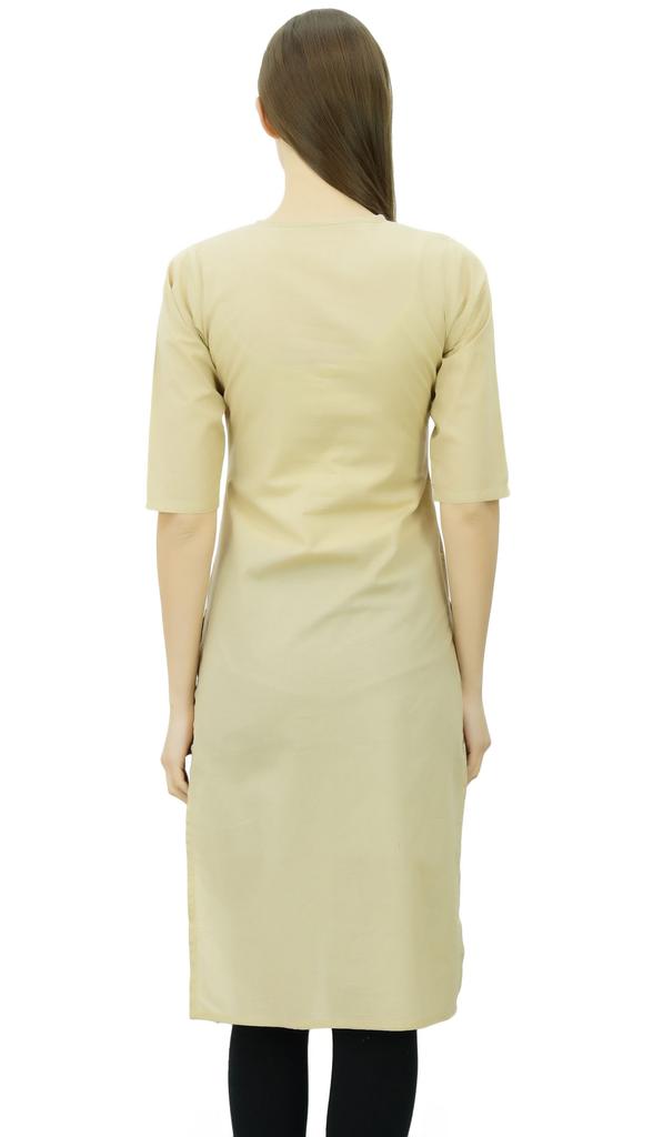 Phagun Cotton Designer Kurta Women Ethnic Top Tunic Indian Dress Straight