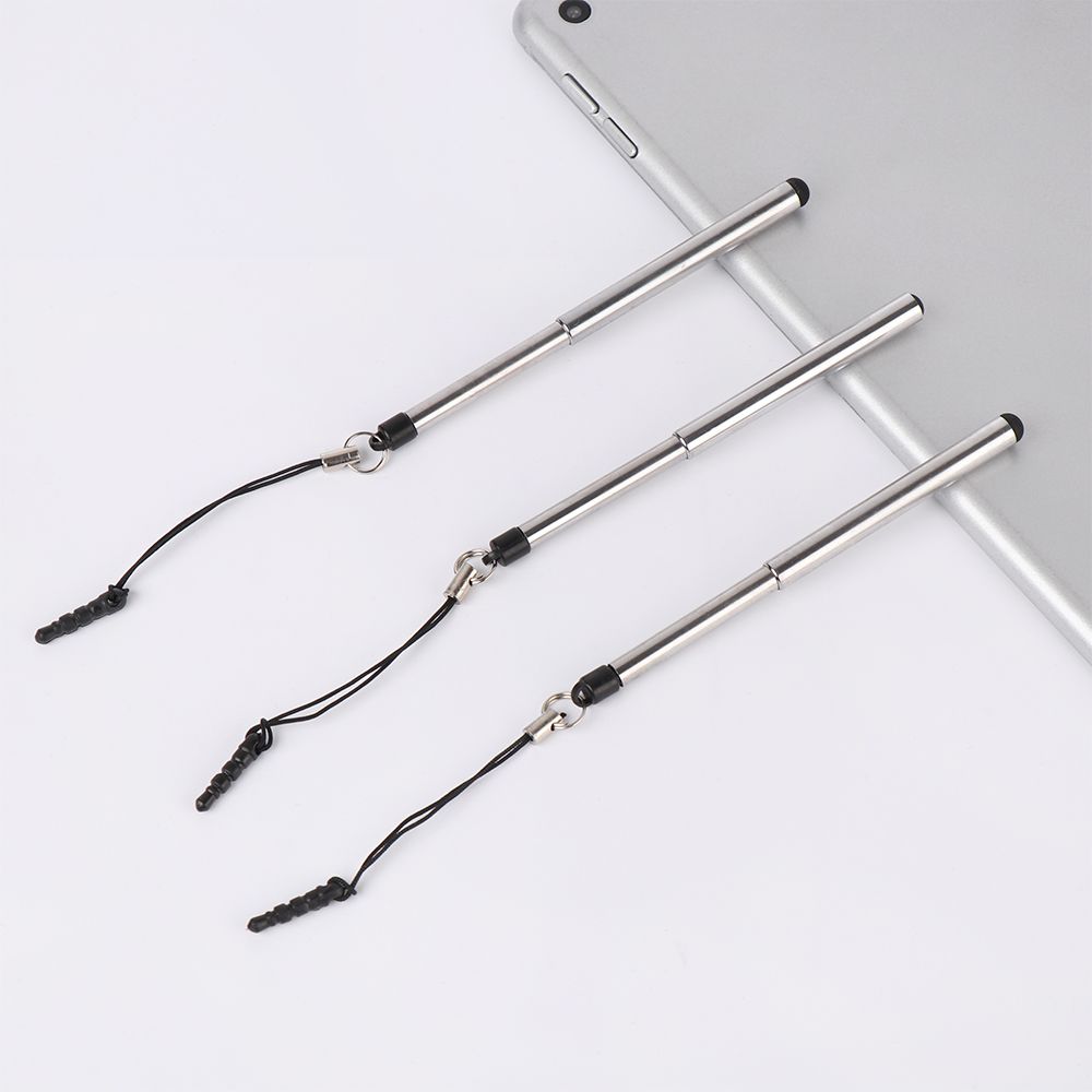 1PC Pendant iPad Universal Smart Phone Stylus Pens Telescopic Rod Capacitive Pen Touch Screen