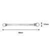 TONE Long Mechanic Open End Wrench (75°), M75-1719, 17 x 19mm Flats