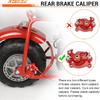 Mini Bike Brake Lever Kit Replacement For Coleman Minibike CT100U CC100X Motovox MBX10 MBX11 Monster Mega Moto 80Cc 105Cc Baja Doodlebug DB30 GMB100