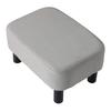 IBUYKE Small Suitable for Living and 80kg Weight with Light Ottoman, Footrest, High-Resilience Stool, Rooms, Entryways, Bedrooms, Capacity, Legs,