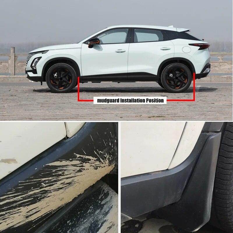 TONLINKER Car Mudguard For Chery Omoda C5 FX OMODAC5 2022 2023- Mudguards Splash Guards Front Rear Fender Mudflaps Accessories