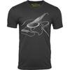 Think Out Loud Apparel Футболка для гитариста акустической гитары Крутая футболка музыканта Музыкальная футболка Художественная футболка