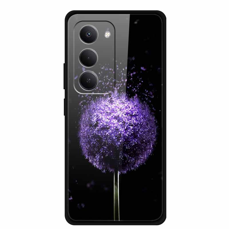 For Redmi 15 5G Case 6.9" 25057RN09E Tempered Glass Hard Covers For Redmi 15 4G 2025 Luxury Phone Cases Protective Bumper Fundas